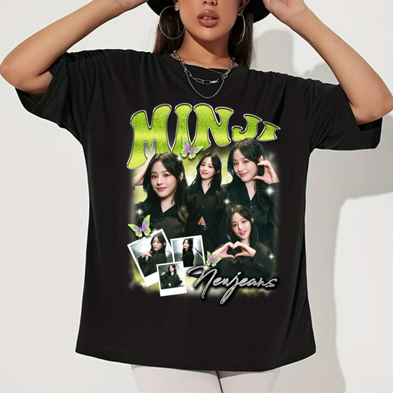 NewJeans ミンジ get up Tシャツ NewJeans ミンジ get up Tシャツ NEWJEANS ニュージーンズ Tシャツ