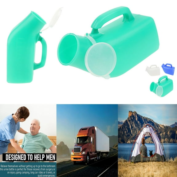 Minjieyu Male Urinal 1000 ml for Hospitals, Emergency and Travel