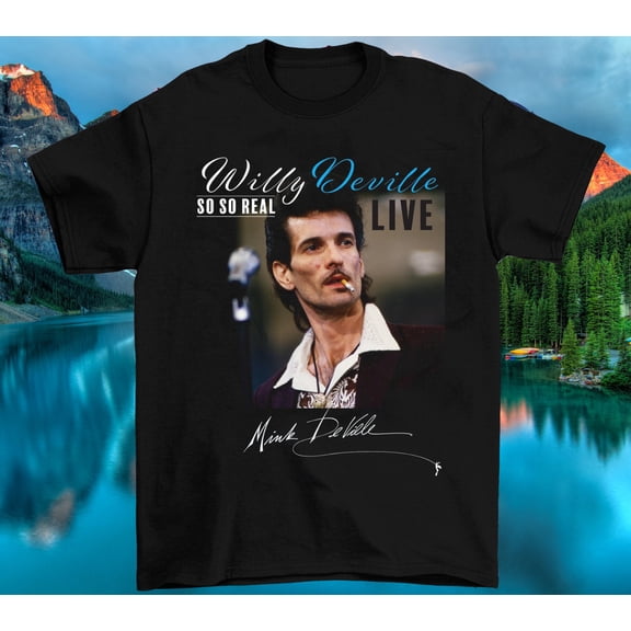 Mink DeVille So So Real Cotton Black All Size Men Women Tee Shirt MC193