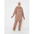 thumbnail image 1 of Mink - Printed - Tracksuit Set - Tavin, 1 of 6
