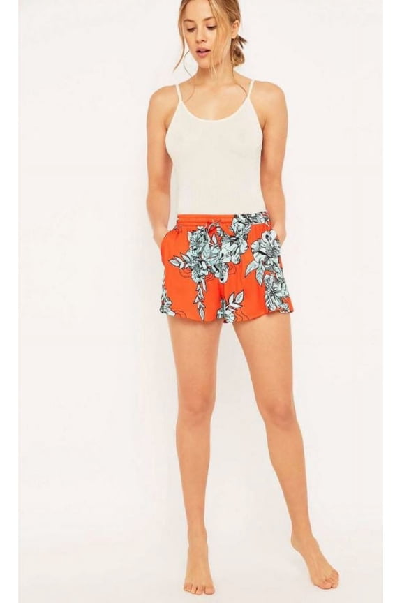 Women's Orange Under Your Spell Shorts, Medium