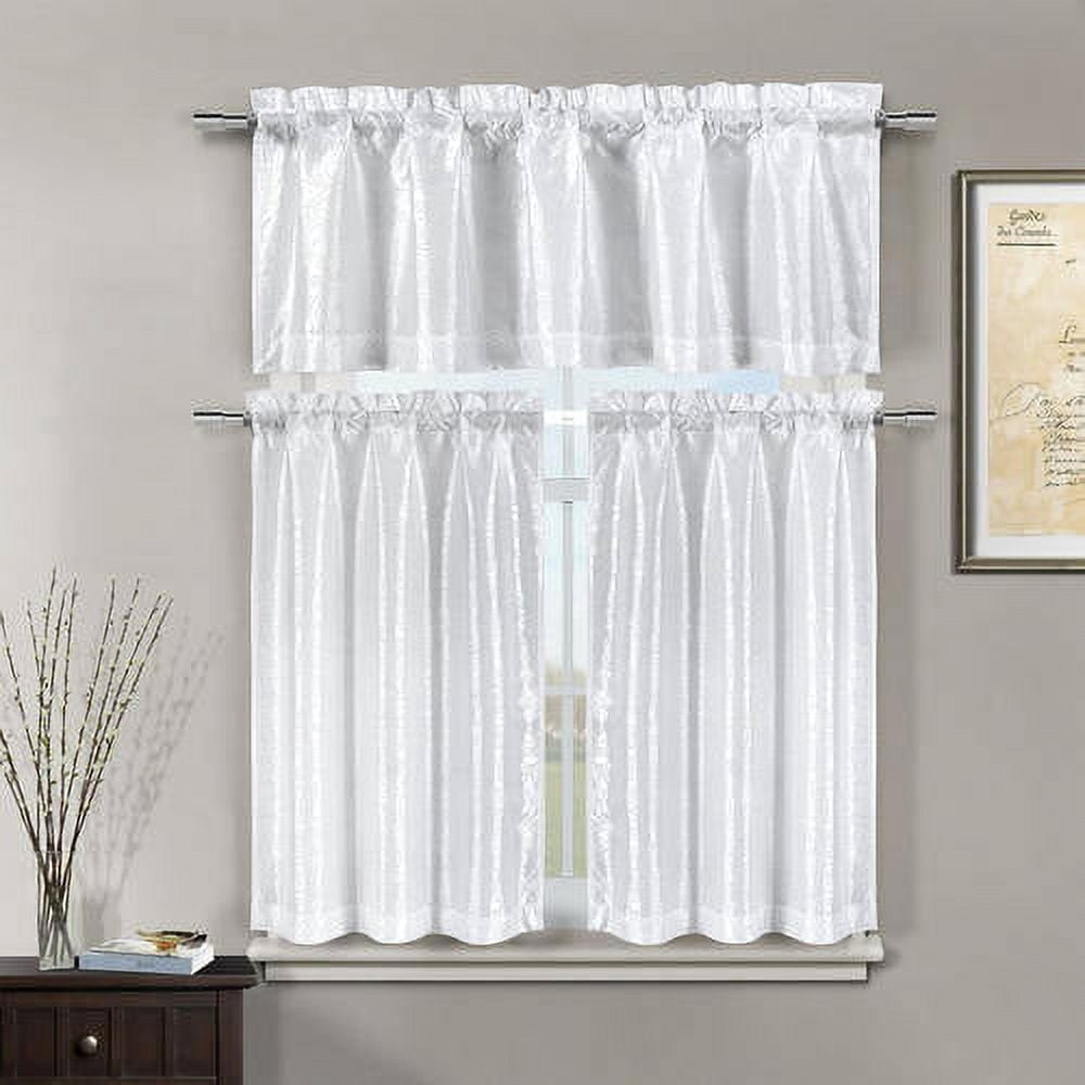 Minka 3pc Kitchen Curtain Set