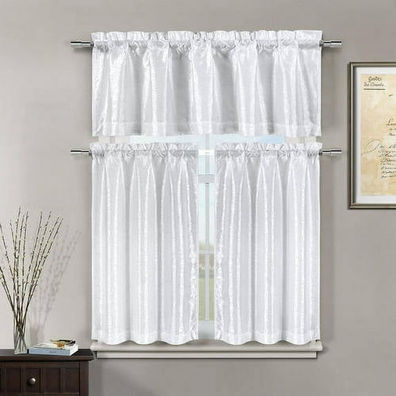 Minka 3pc Kitchen Curtain Set