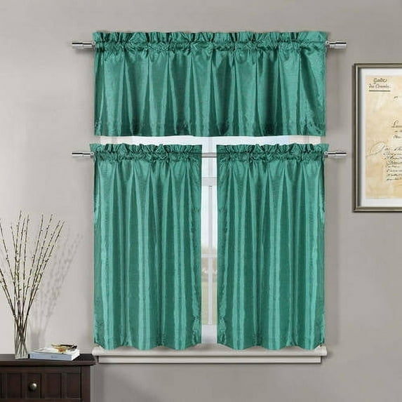 Minka 3pc Kitchen Curtain Set