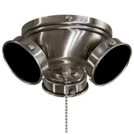 Minka-Aire 3 Bulb Light Kit - Pewter - K35-PW