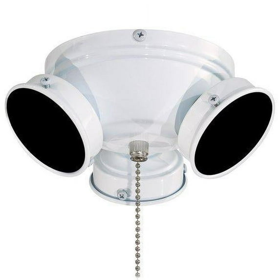 Minka-Aire 3 Bulb Light Kit - White - K35-44