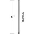 thumbnail image 1 of Minka-Aire 6" Downrod - Flat White - DR506-WHF, 1 of 1
