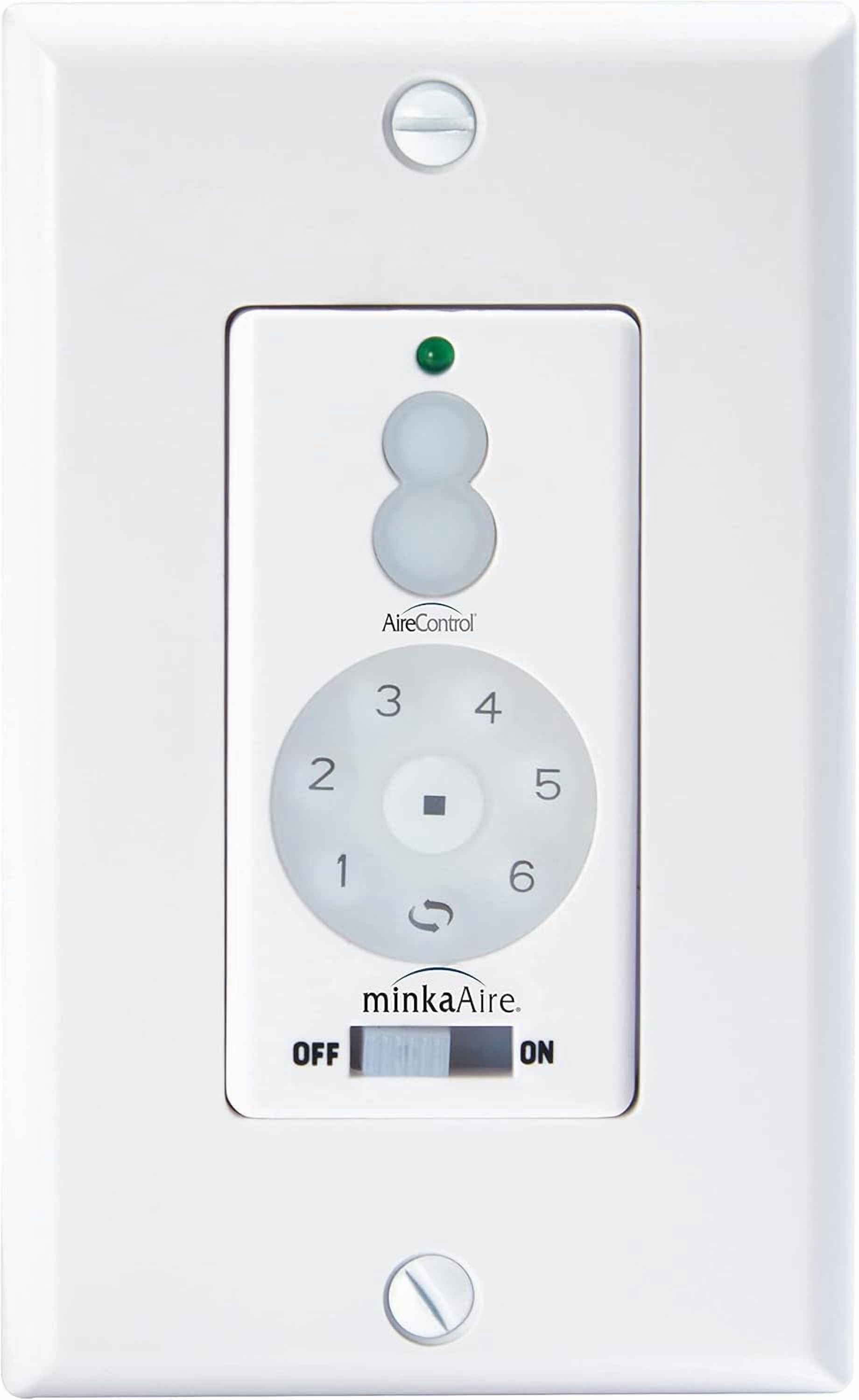 Minka-Aire DC Fan Wall Control - White - WC1000 - Walmart.com