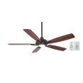thumbnail image 1 of Minka-Aire Dyno - LED 52" Ceiling Fan with 5 blades - Oil Rubbed Bronze w/ Extra Wall Control - F1000-ORB-W, 1 of 3