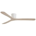 thumbnail image 1 of Minka Aire F663-WHF/BW Avtur 60" Flat White Hugger Ceiling Fan + Remote Control, 1 of 7