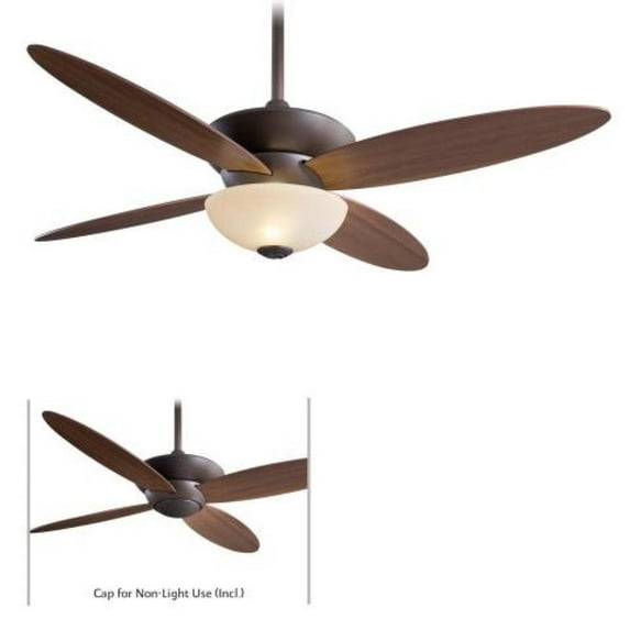 Minka-Aire F753-WHF, Java Flat White 54" Outdoor Ceiling Fan with Remote Control