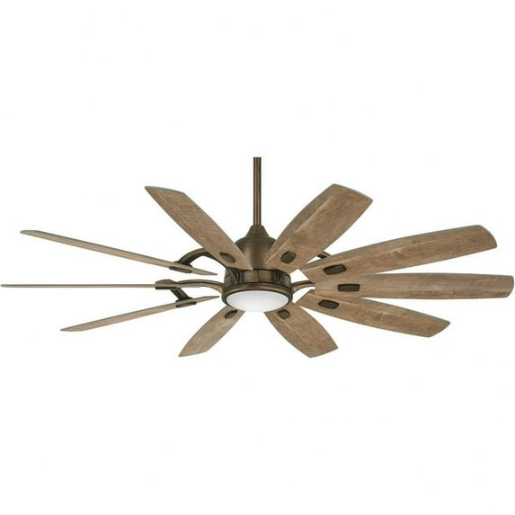 Minka Aire Fans - Barn - Smart Ceiling Fan with Light Kit in Contemporary Style