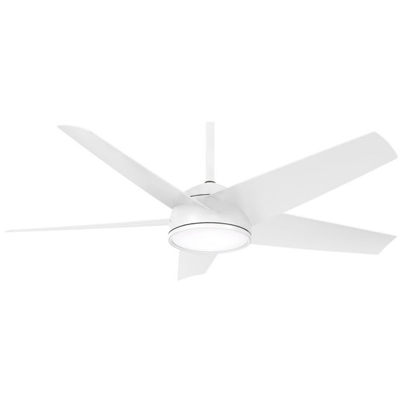 Minka Aire Fans - Chubby - 5 Blade Outdoor Ceiling Fan with Light Kit-14.13