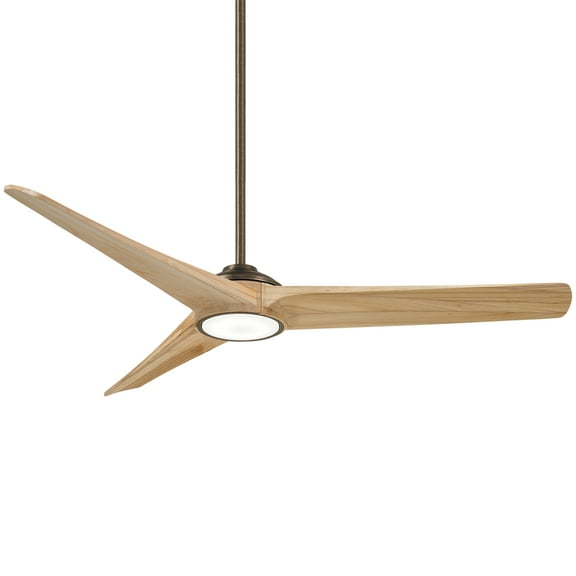 Minka Aire Fans - Timber - Smart Ceiling Fan with Light Kit in Contemporary