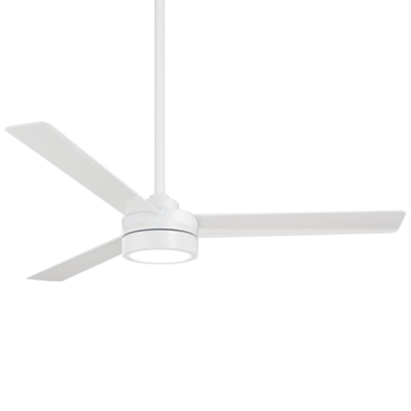Minkaaire F535L-WHF Roto 52" 3 Blade Hanging Indoor Led Ceiling Fan - White