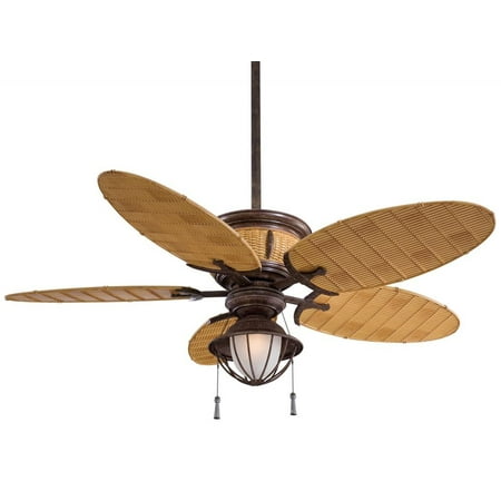 Minka-Aire Shangri-La Ceiling Fan - Vintage Rust - F580-VR/BB