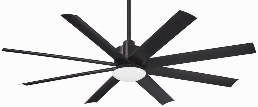Slipstream 65" Coal 8-Blade Smart LED Ceiling Fan with Remote