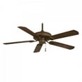 thumbnail image 1 of Minka-Aire Sundowner 54-Inch 5-Blade Ceiling Fan in Oil Rubbed Bronze Finish W/ Dark Maple Blades - F589-ORB, 1 of 2