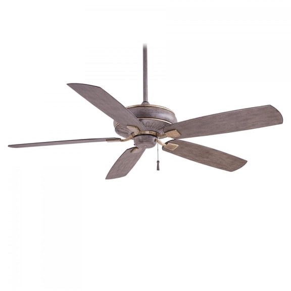 Minka-Aire Sunseeker 60-Inch 5-Blade Ceiling Fan in Driftwood Finish W/ Driftwood Blades - F532-DRF