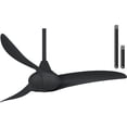 thumbnail image 1 of Minka-Aire Wave 44" Ceiling Fan No Light with 3 blades - Coal w/ Extra Downrod - F854-CL-DR, 1 of 3