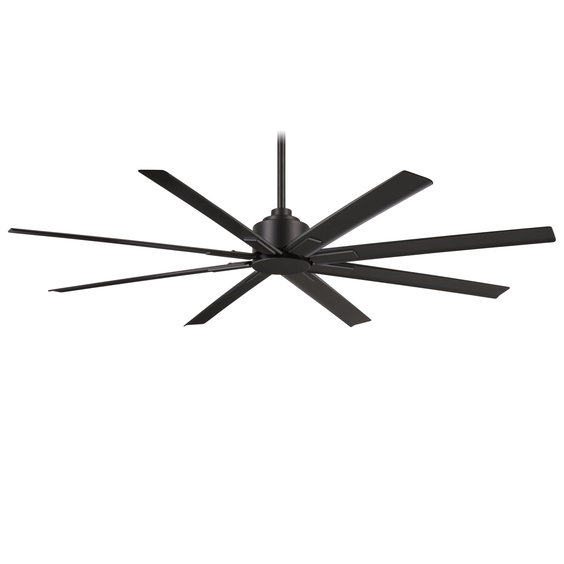 65" Smoked Iron 8-Blade Smart Ceiling Fan with Remote