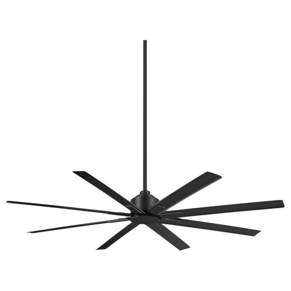 Minka-Aire Xtreme H2O 65-Inch 8-Blade Ceiling Fan in Coal Finish W/ Coal Blades - F896-65-CL