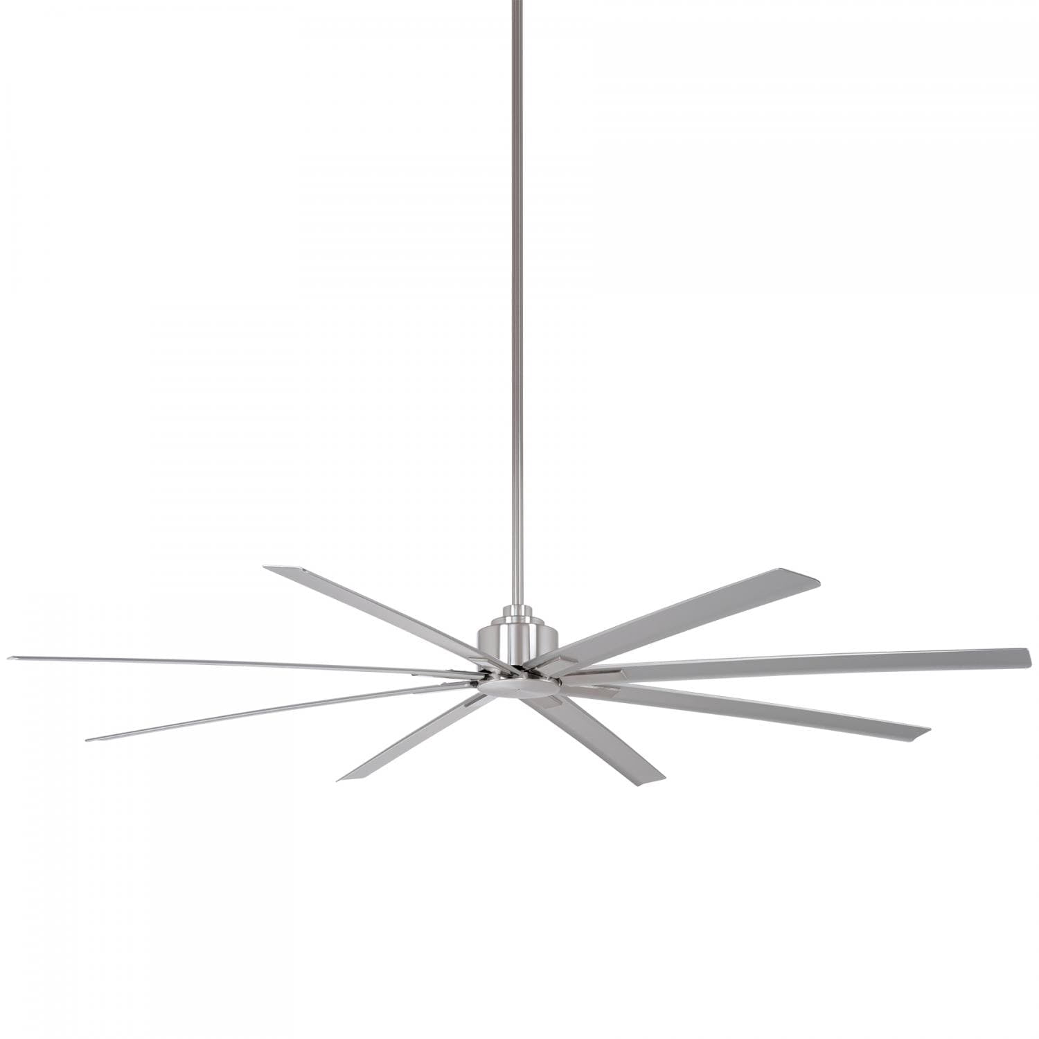 Minka-Aire Xtreme H2O 84-Inch 8-Blade Ceiling Fan in Brushed Nickel Finish W/ Silver Blades – F896-84-BNW Sansujyuku sansujyuku.com