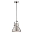 thumbnail image 1 of Minka Lavery 12" Pendant Light in Polished Nickel, 1 of 5
