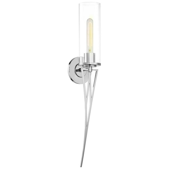 1 Light Wall Sconce 29.13 Inches Tall By 5 Inches Wide-Polished Nickel Finish Minka Lavery 1080-613
