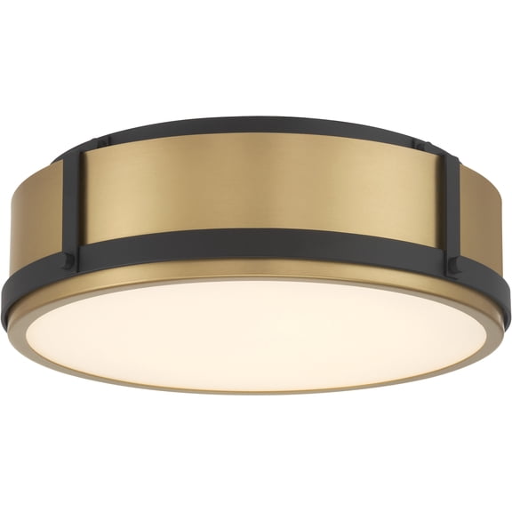 Minka Lavery 14225-876-L Lynca 14" Wide Led Flush Mount Drum Ceiling Fixture - Legacy