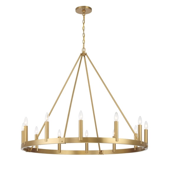 Minka Lavery - Dutton - 12 Light Chandelier-36 Inches Tall and 42.63 Inches