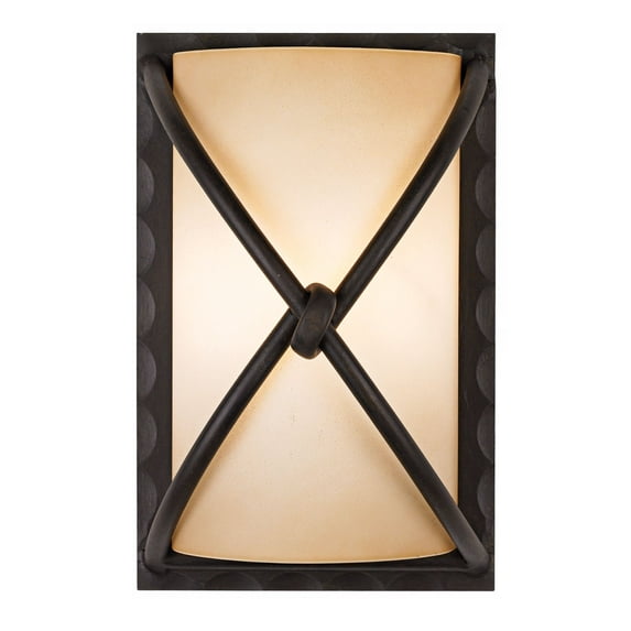 Minka Lavery 1974-1-138 Aspen II 1 Light Wall Sconce in Bronze
