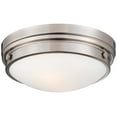 thumbnail image 1 of Minka Lavery - 2 Light Flush Mount in Transitional Style - 4.75 inches tall by, 1 of 2