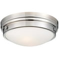 thumbnail image 1 of Minka Lavery - 2 Light Flush Mount in Transitional Style - 4.75 inches tall by, 1 of 4