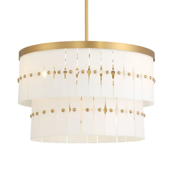 Minka Lavery 2086 Coronelle 6 Light 26" Wide Multi Light Pendant - Brass