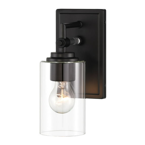 Minka Lavery 2641 Binsly 1 Light 11" Tall Bathroom Sconce - Coal