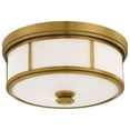 thumbnail image 1 of Minka Lavery - 3 Light Flush Mount in Traditional Style - 7 inches tall by 16, 1 of 2