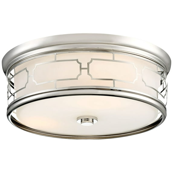 Minka Lavery - 30W 1 LED Flush Mount in Transitional Style - 6 inches tall by 16