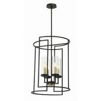 3205-781-Minka Lavery-Hillstone - 4 Light Pendant-24.5 Inches Tall and 18.5 Inches Wide