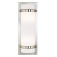 thumbnail image 1 of Minka Lavery 341-84 Sconce 17" 2 Light Wall Sconce in Nickel, 1 of 6