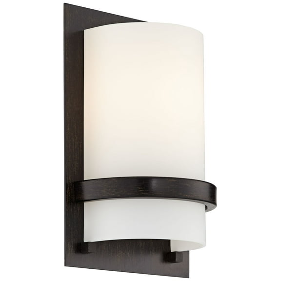 Open Box Minka Lavery 342-357 1 Light Wall Sconce in Iron