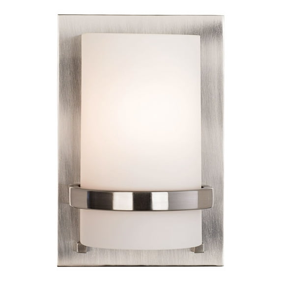Minka Lavery 342-84 1 Light Wall Sconce in Nickel