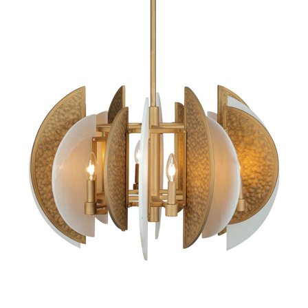 3464-788-Minka Lavery-Saint Martin - 8 Light Chandelier-18.25 Inches Tall and 28 Inches Wide