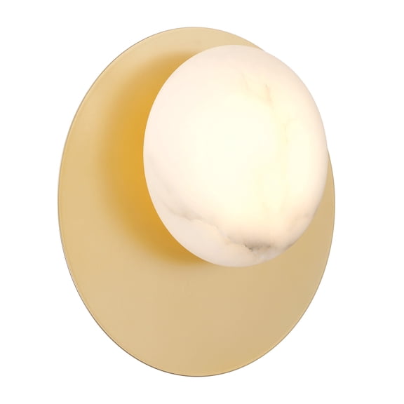 Minka Lavery 3591-L Zill 10" Tall Led Wall Sconce - Lily Gold