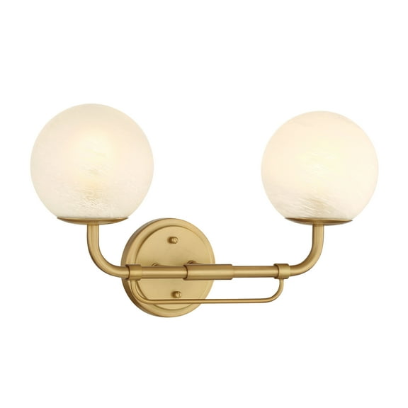 Minka Lavery 3792 Whitehall 2 Light 18" Wide Bathroom Vanity Light - Brass