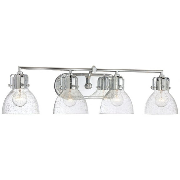Minka Lavery 5724-77 Transitional Bath 4 Light Bath Vanity in Chrome
