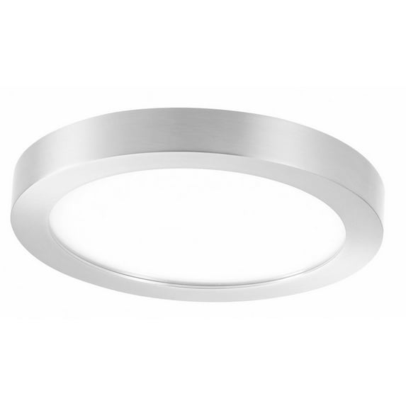 Minka Lavery 708 Vantage 7.5" Wide Round Led Flush Mount Ceiling Fixture - Nickel