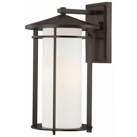 Minka Lavery Addison Park 16 1/4" High Bronze Outdoor Wall Light