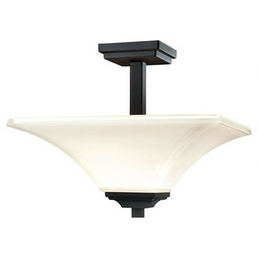 Minka Lavery - Agilis - 2 Light Semi-Flush Mount in Contemporary Style - 12.5