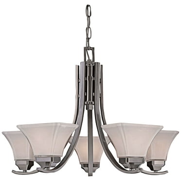 Minka Lavery - Agilis - Chandelier 5 Light Brushed Nickel in Contemporary Style
